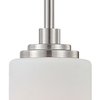 Elk Home Pittman 5'' Wide 1-Light Mini Pendant - Brushed Nickel 190060217